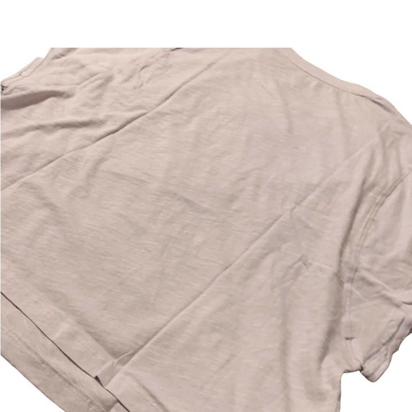 NWT Grey State Gray/Cream/Purplish Joy Top Women Wide Flutter Sleeves Stitch … - Picture 2 of 7